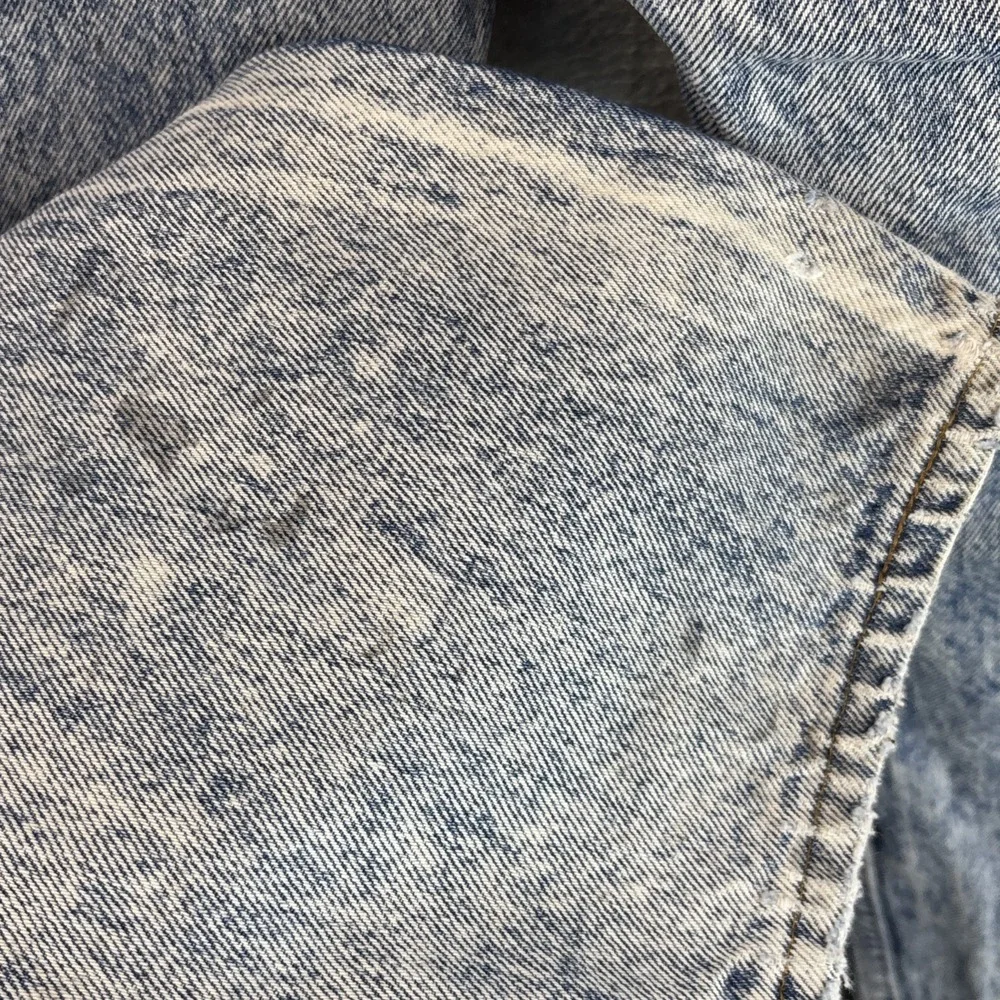 Vintage Acid Wash Levi's Jeans Mens 32x32 Baggy Straight Distressed Stained Read